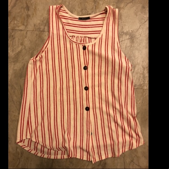 Gyft Tops - Striped Tank